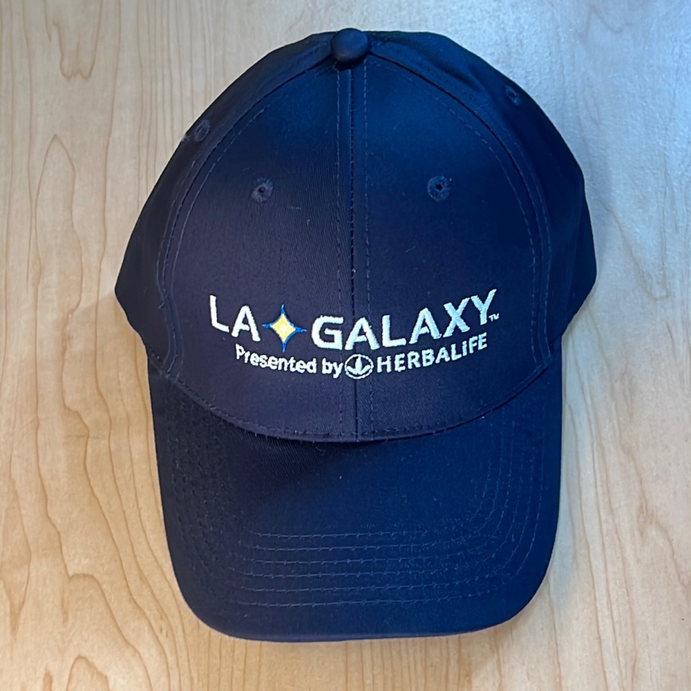 Los Angeles Galaxy Velcro-Strap Blue Hat